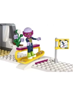 Конструктор Френдс Горнолыжный курорт 591 деталь