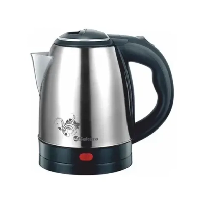 Чайник электр SA-2124S (1.2) нерж д