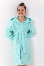 Халат для девочки Комфорт-1 Виотекс МЕНТОЛОВЫЙ