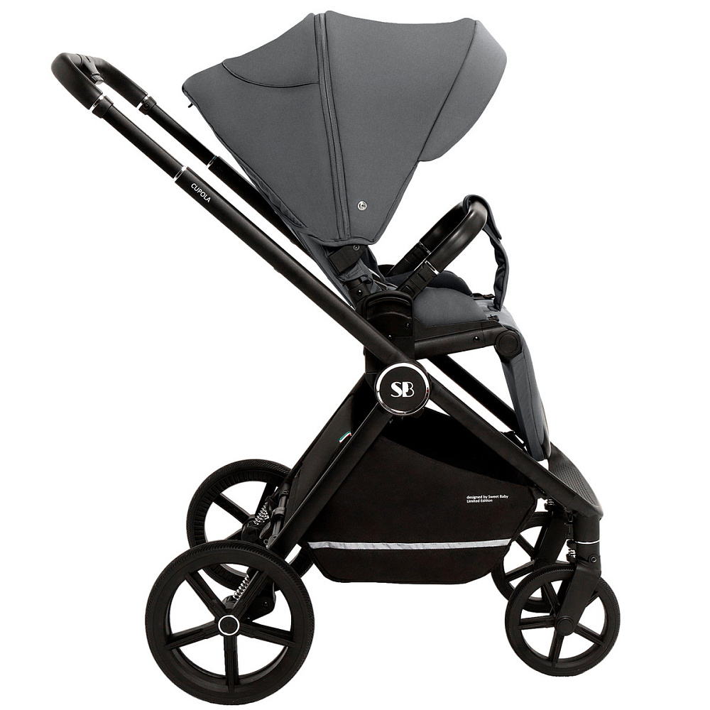 Детская коляска Sweet Baby Cupola New 3 в 1 Slate Grey