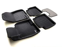 Коврики салона для MAZDA 6 (2013-) Euromat 3D EVA черные Арт EM3DEVA-003410