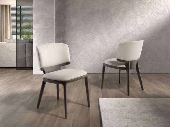 Стул Angel Cerda 4165, серая ткань