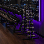 Гантельный ряд хромированный (шаг 1 кг, 10 пар) PROFI-FIT 1-10 кг