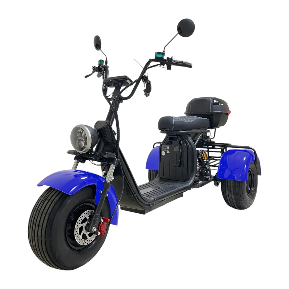 Электроскутер CITYCOCO X7 Pro TRIKE Синий