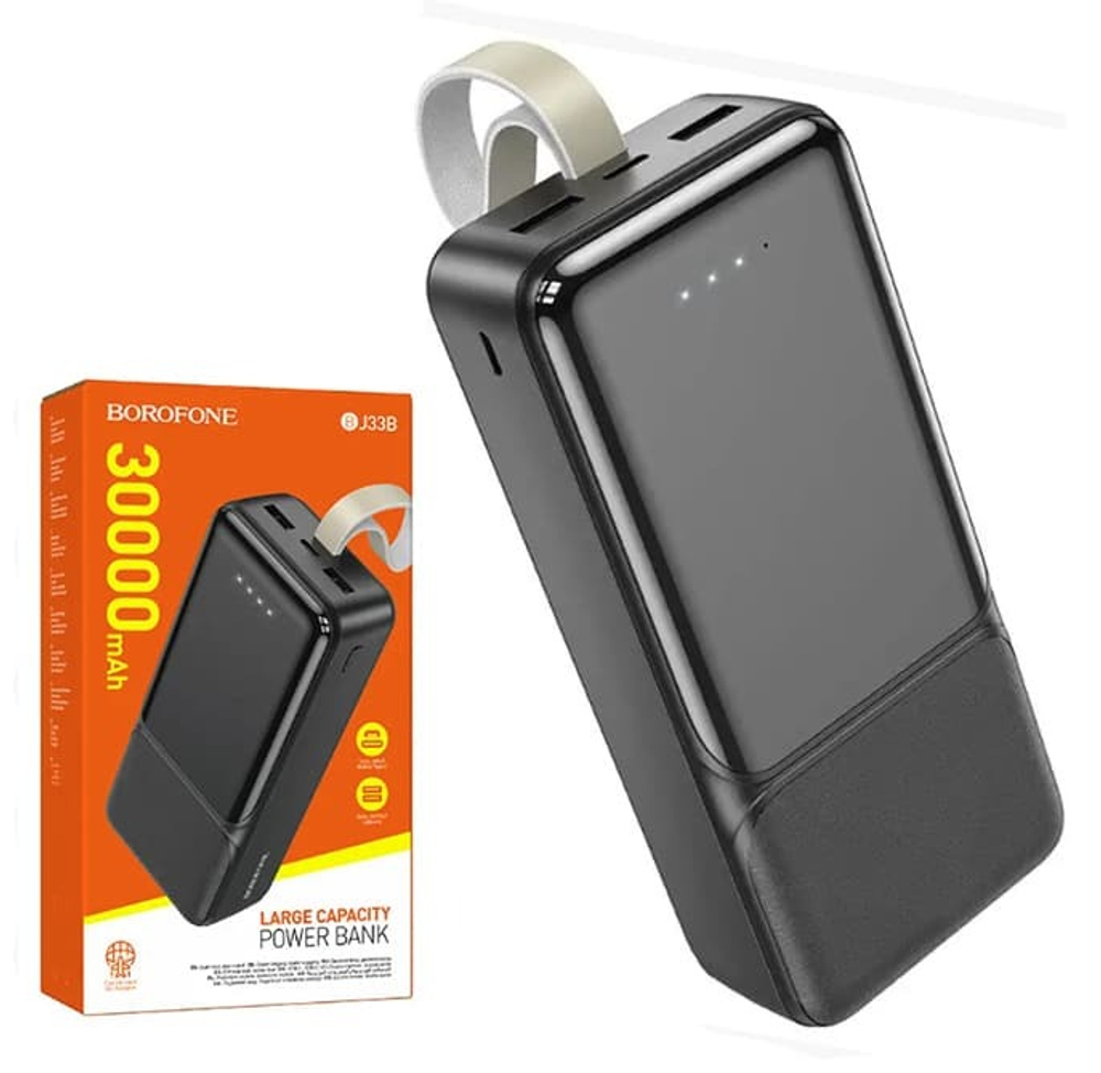 Портативный аккумулятор BOROFONE BJ33B 30000 mAh (черный)