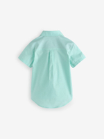 Рубашка с коротким рукавом для мальчика Next E32-530, Мятный