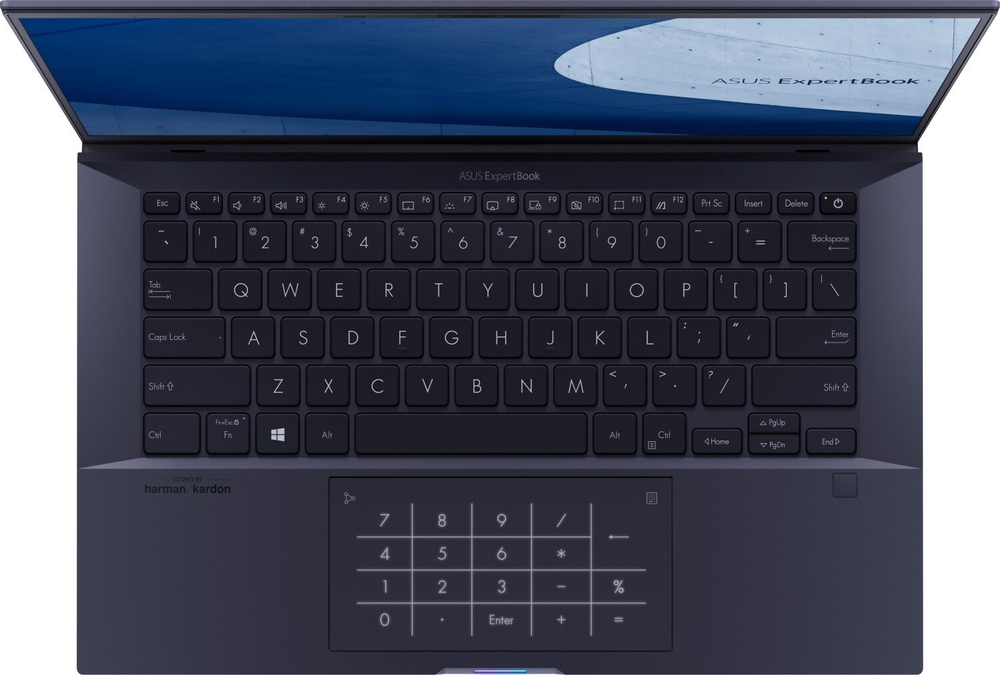 Ноутбук ASUS ExpertBook B9400CEA-KC0309R Intel i7-1165G7/16G/1T+1T SSD/14"; FHD IPS/Intel® Iris®/Number Pad/Win10 Pro Черный, 90NX0SX1-M03650
