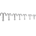 Двойник Saikyo KH-11040BN Long Double Hook №1/0  10шт