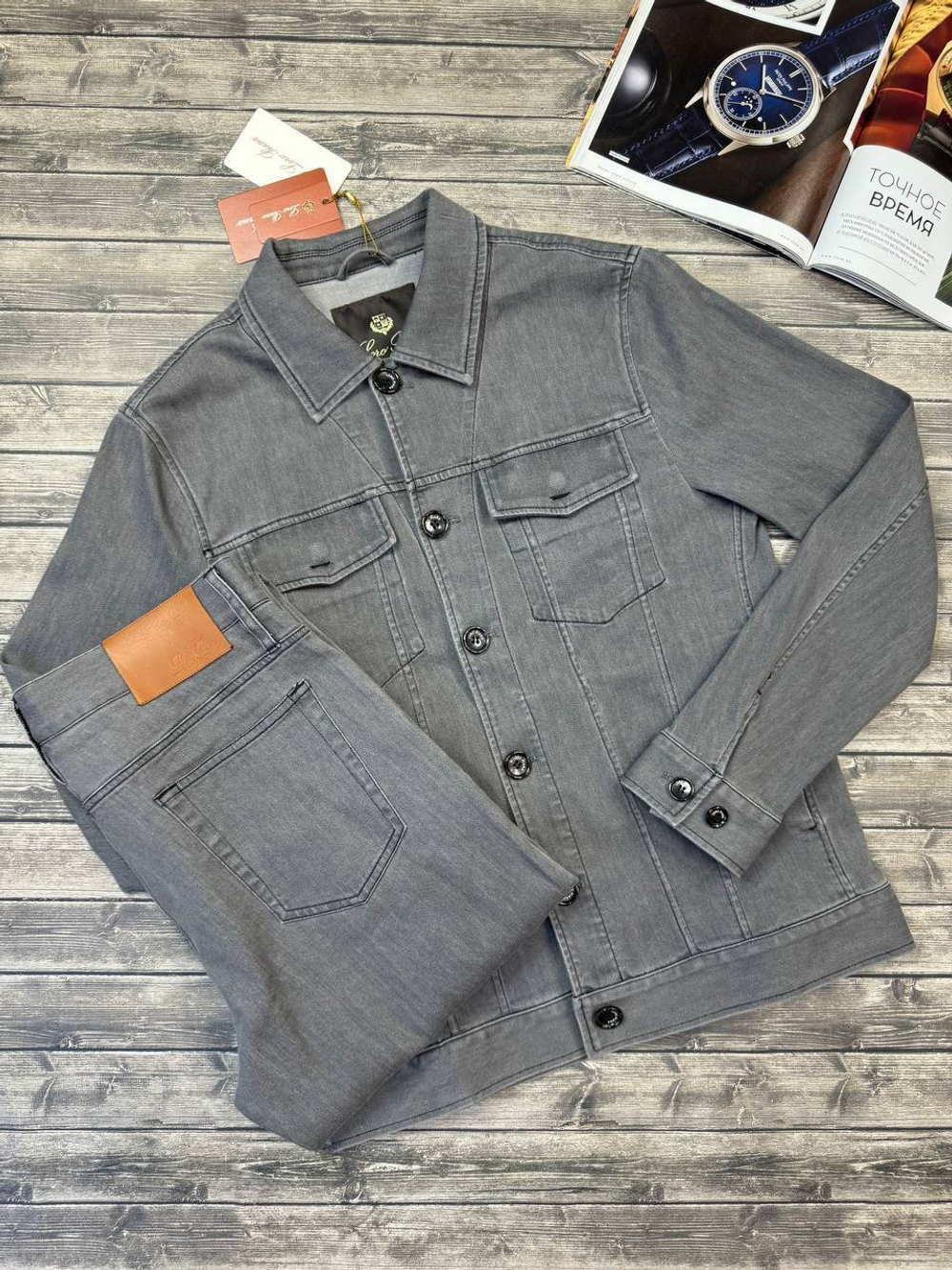 Джинсовый костюм Loro Piana, арт. 481040035