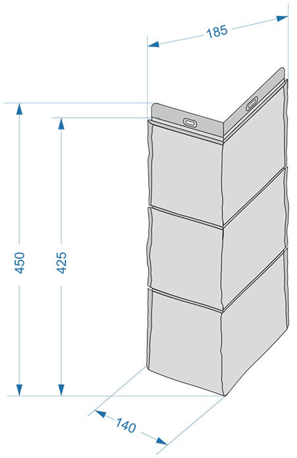 Döcke FELS Угол (Терракотовый)
