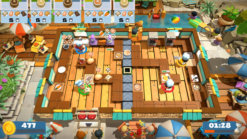 Overcooked! 2 - Surf 'n' Turf (для ПК, цифровой код доступа)