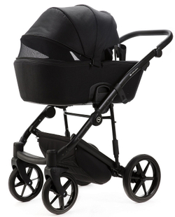 Детская коляска Adamex Mobi New 2 в 1 MN-TK53 ЧЕРНЫЙ
