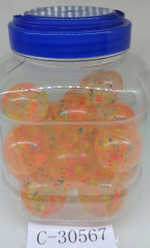 Мяч каучук 45 мм, с-30567 (Комплект 2шт.)