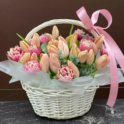 Корзина Тюльпанов КЦ-146