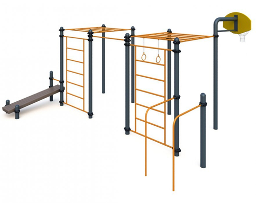 Уличный комплекс для воркаута W-06-009