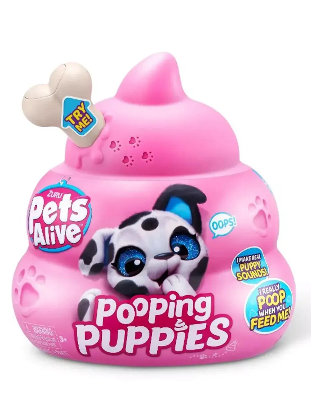 Мягкая игрушка сюрприз Zuru Pets Alive Pooping Puppies