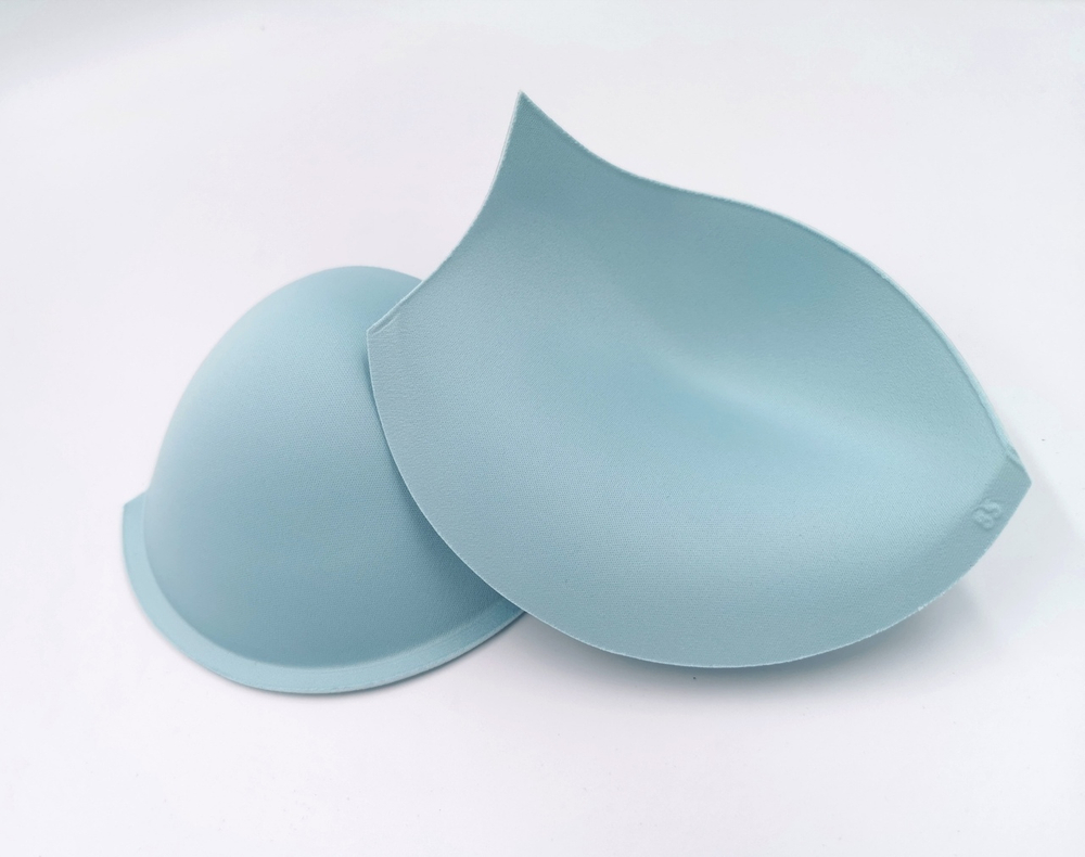 Корсетные чашки, ПУШ-АП, лист мяты, (Арт: CC55-1953.85), 80С, 85В, 90А