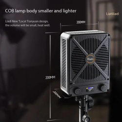 Студийный светодиодный COB-свет LIYADI 330ВТ (аналог Zhiyun Molus G200)