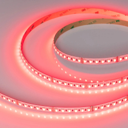 Светодиодная лента RT-H120-10mm 24V RGBW-White-4-in-1 (25 W/m, IP20, 4040, 5m) (Arlight, Открытый) 048748