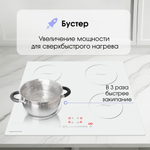 Стеклокерамическая варочная панель Zigmund & Shtain CI 35.6 W