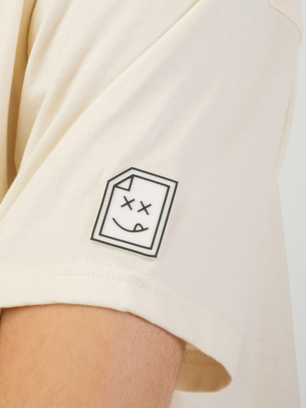 Футболка мужская ORIGINAL CREATOR SMILEY_404 T-SHIRT, Молочный