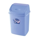 Ведро для мусора с кач крышкой Фантазия 10л гол