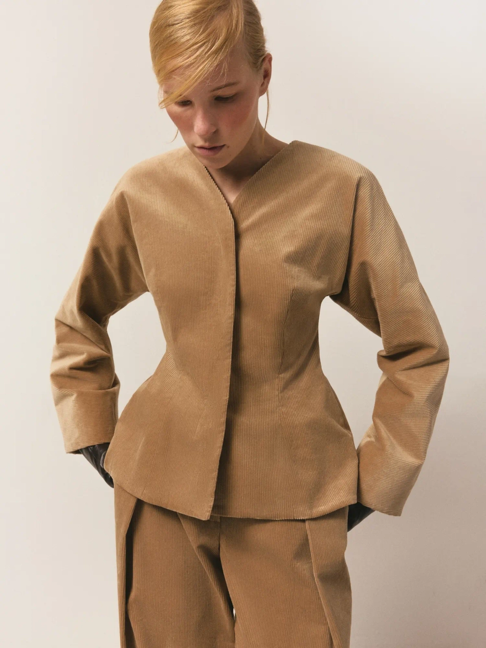 Жакет из итальянского вельвета