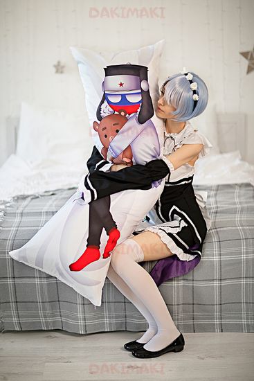 Дакимакура Россия CountryHumans арт. 0556