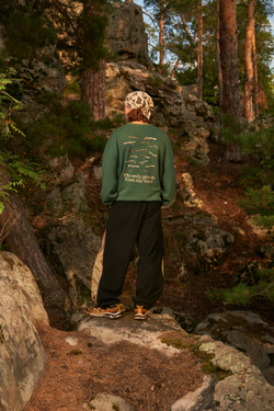 Свитшот Called a Garment X Pistols Sweatshirt "Middle Green"