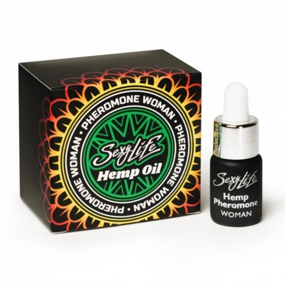 Ароматическое масло Sexy Life "Hemp Oil Pheromone" women, 5 мл