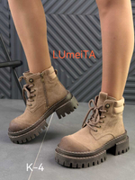 Ботинки нат. кожа по 6 пар (36-40)р./ K-4