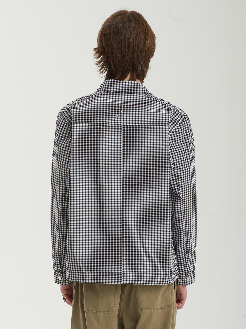 Мужская Рубашка Gingham Boxer