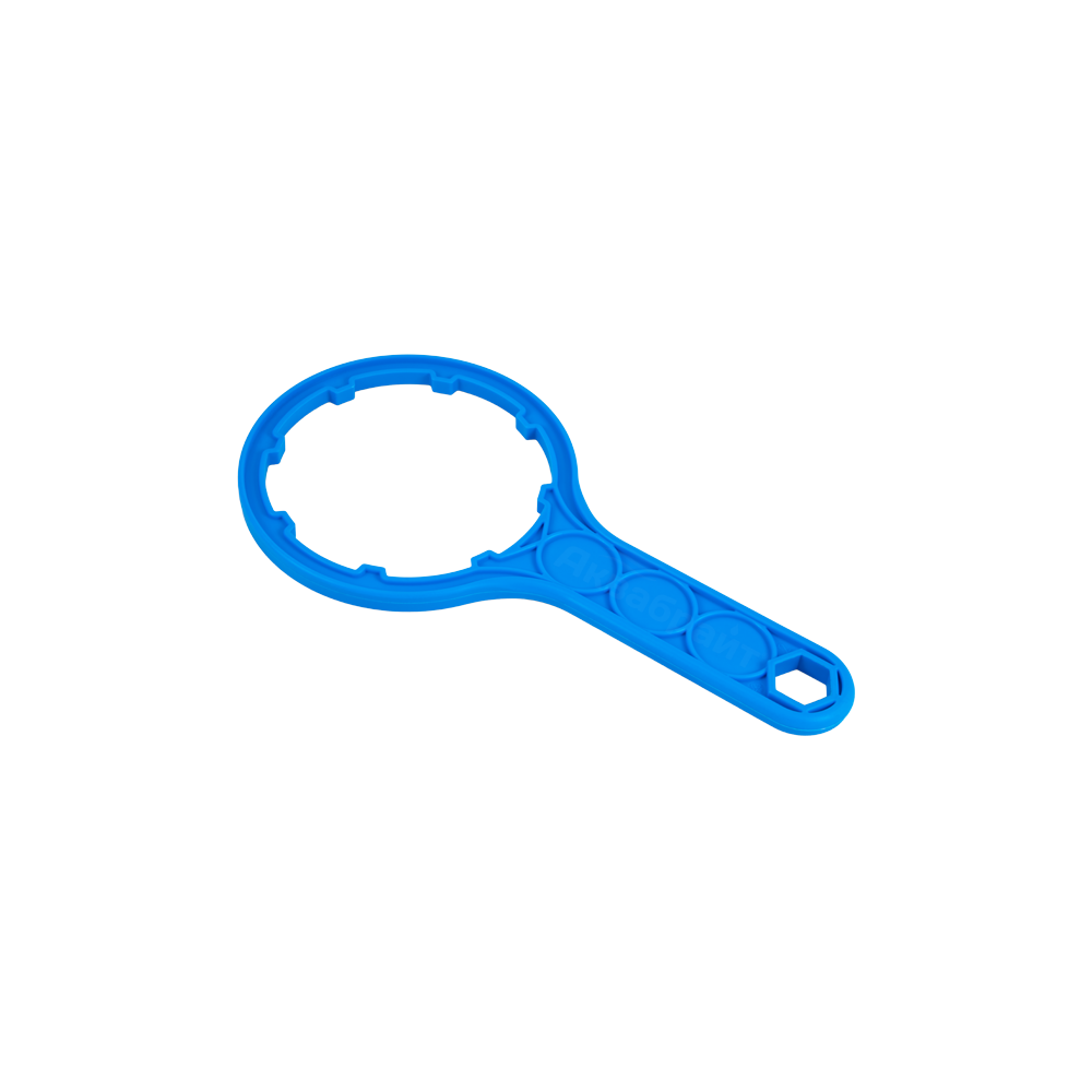 Магистральный фильтр АБФ-3 3/4" (тройной прозрачный)"Аквабрайт"