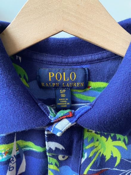 Хлопковое поло Ralph Lauren, 128
