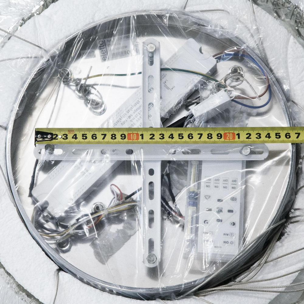 Eletto Olimpia EL330P90.1 LED Люстра хрустальная с пультом Хром