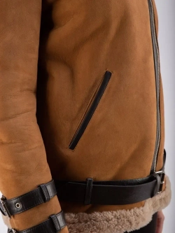 Дубленка женская натуральная авиатор