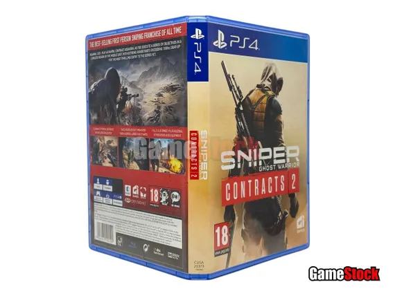 PS4 Sniper Ghost Warrior: Contracts 2 (Б/У, Русские субтитры, CUSA-20373)