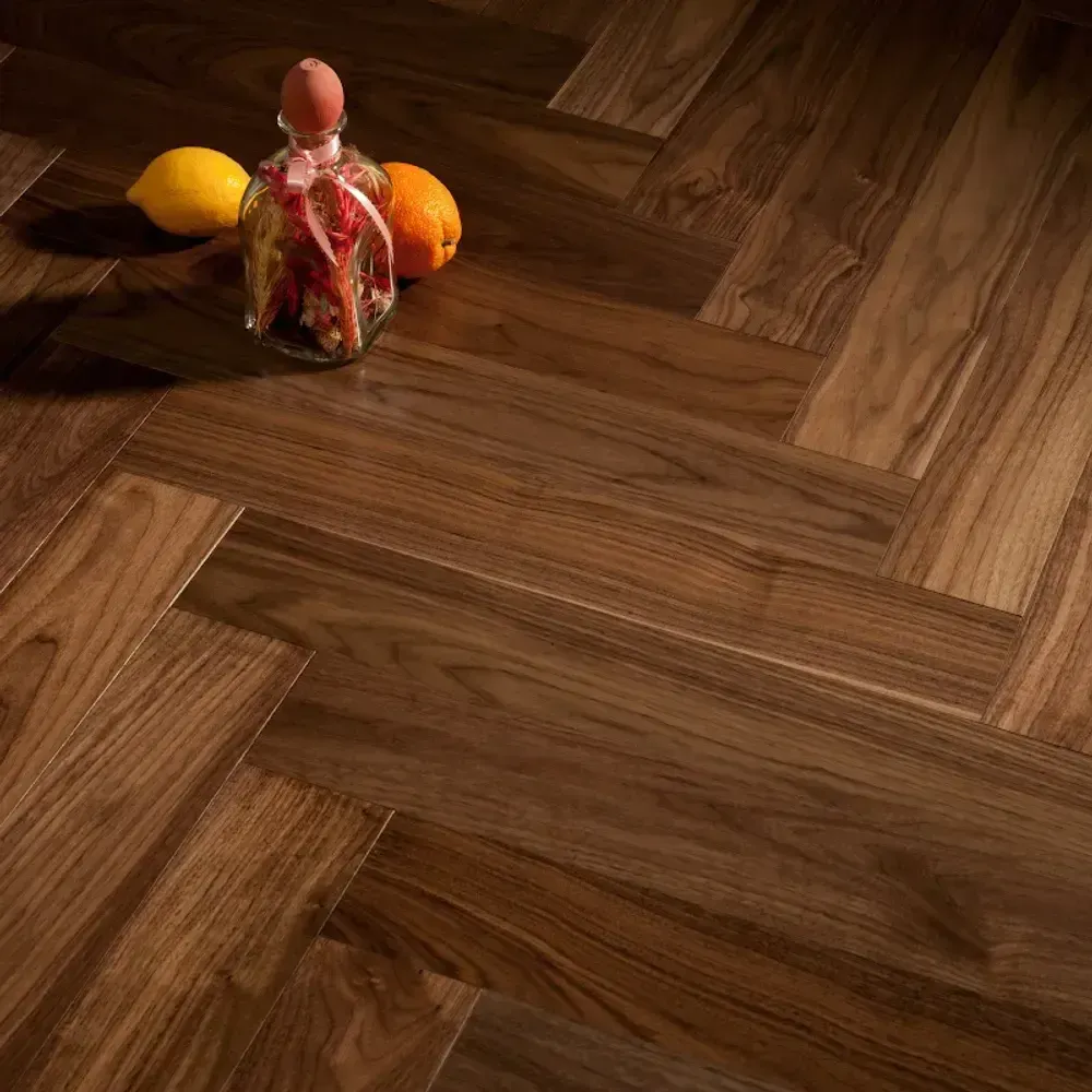 Инженерный паркет Coswick Американский Орех Натуральный (American Walnut Natural) Лак