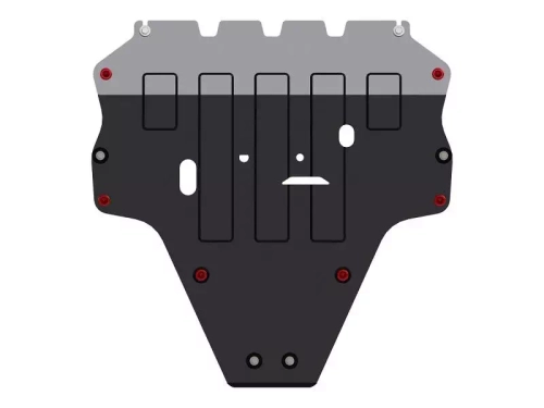 Защита картера и КПП Sheriff для Infiniti QX50 II (P71A) 2018- арт.15.3927