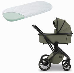 Коляска Moon Piu 2 в 1 Moss Green