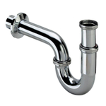 Сифон д/умыв. 1 1/4"х32 МS2020-10 прямоточн. металлич. AQUANT