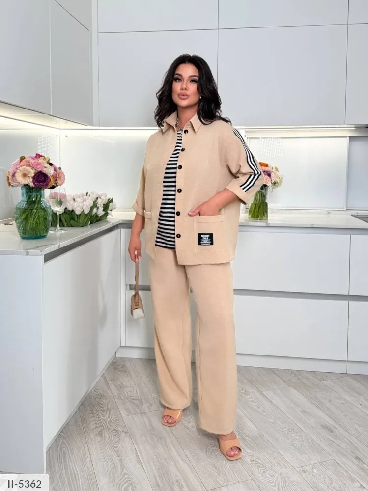 Костюм тройка II-5356 Фабрика Моды