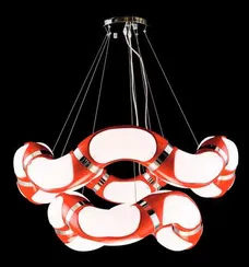 1074P/16A RED (1) Люстра #