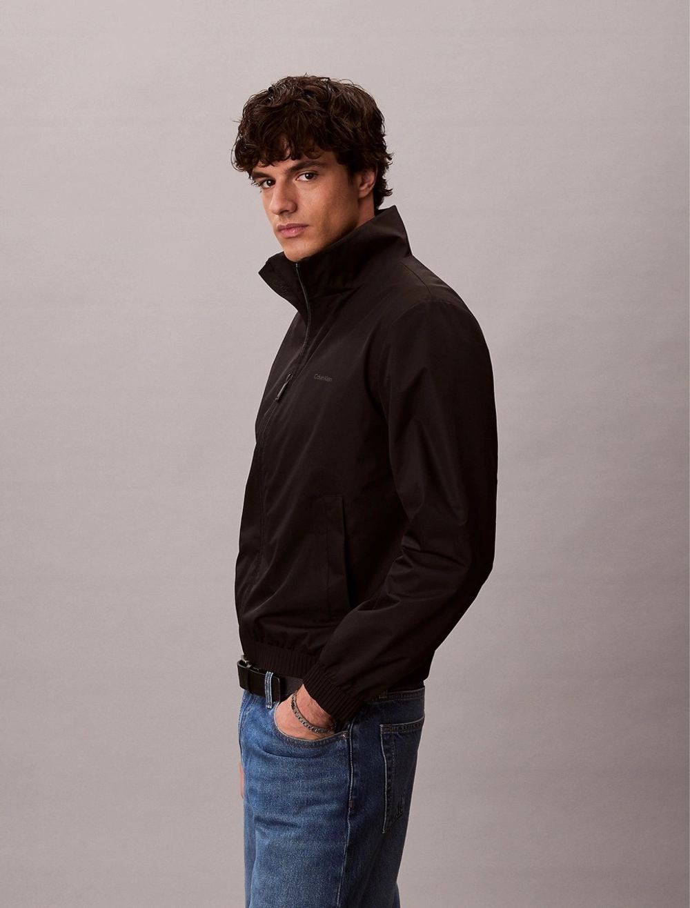 Куртка Calvin Klein Matte Windbreaker Jacket Black