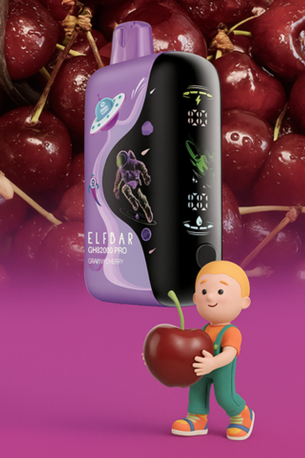 Elf Bar GH33000 Pro – Granny Cherry (5% nic)