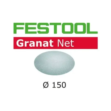 Шлифовальный материал на сетчатой основе Granat Net STF D150 P180 GR NET/50 FESTOOL 203307