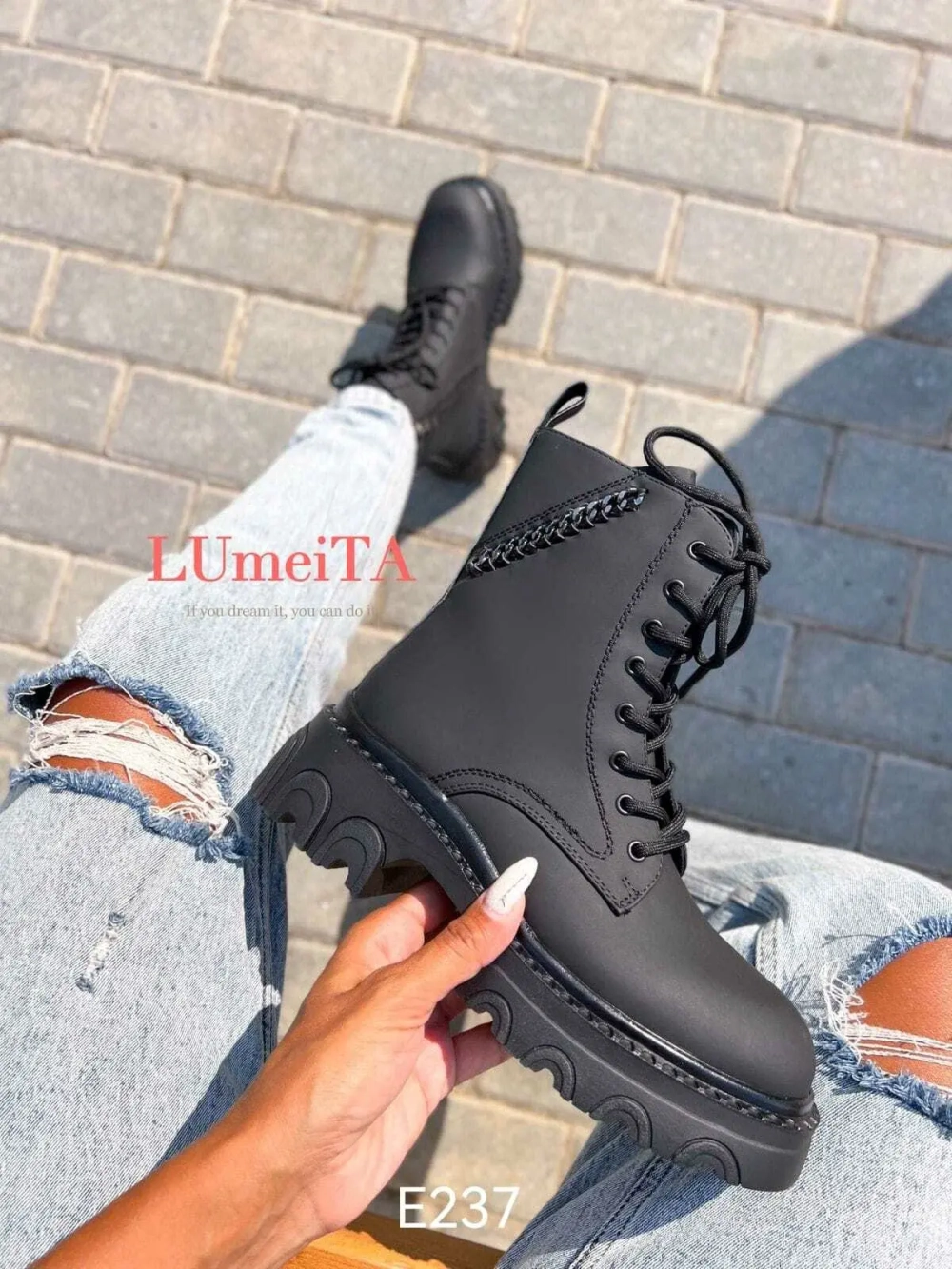 Ботинки (36-40)р. / шт. E237