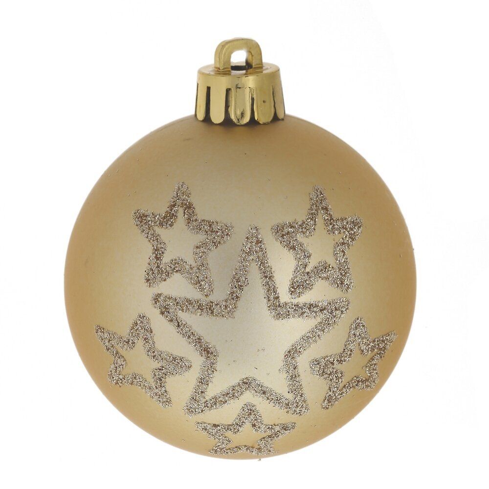 GAEM Набор из 30шт Украшение новогоднее Шар "Карнавал красок", D 6 см, L16 W16 H31 см