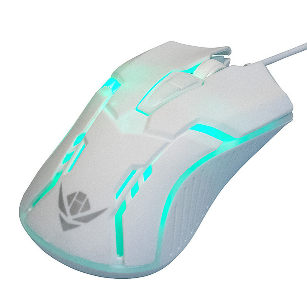 Игровой набор Nakatomi KMG-2305U клавиатура+мышь White