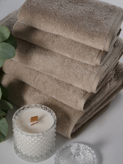 Набор полотенец 3шт Claire Batiste Atelier Ile теплый бежевый